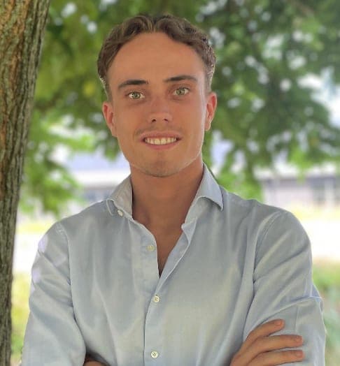 Ebe de Jong, oprichter van Workflw, in Heerenveen